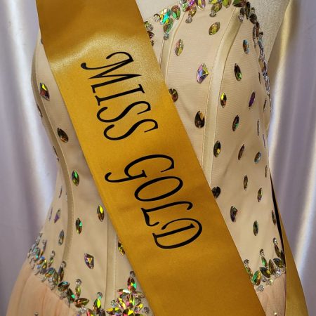 Classic Pageant Sashes – Print