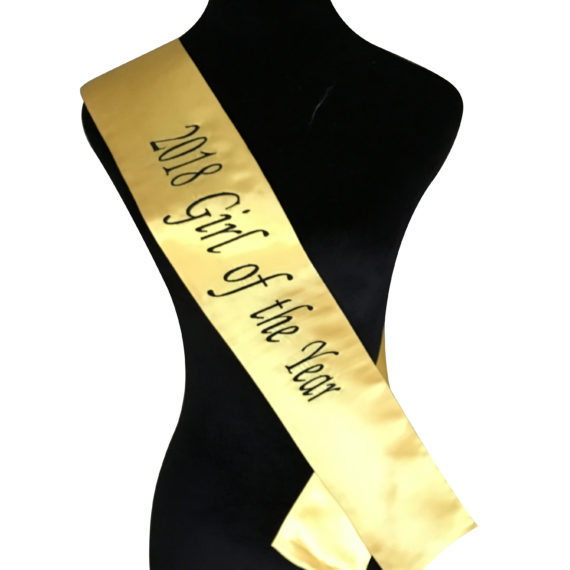 Cheap Custom Sashes Personalized Sash Embroidered Sashes